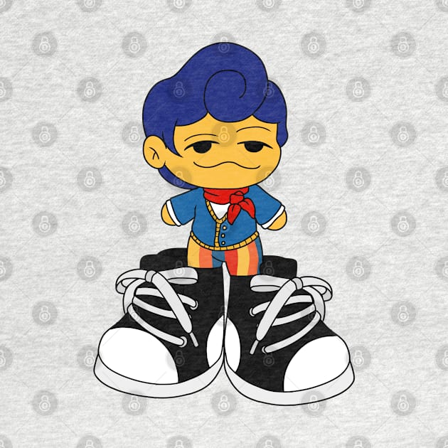 wally darling and his big shoes by LillyTheChibi